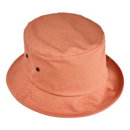 BA534 Big Accessories Metal Eyelet Bucket Cap in Mango