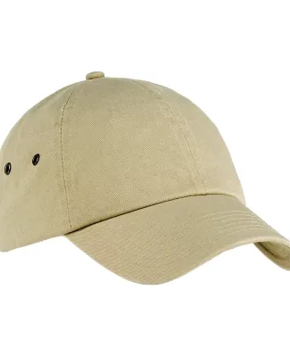 BA529 Big Accessories Washed Baseball Cap in Stone