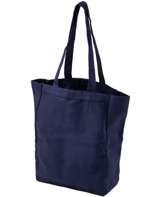 BE008 BAGedge 12 oz. Canvas Book Tote in Navy