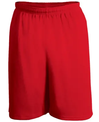 5237 C2 Sport Mock Youth Mesh 6 Short Red