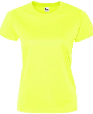 C5600 C2 Sport Ladies Polyester Tee Safety Yellow