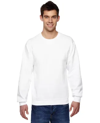 SF72R Fruit of the Loom 7.2 oz. Sofspun™ Crewnec White