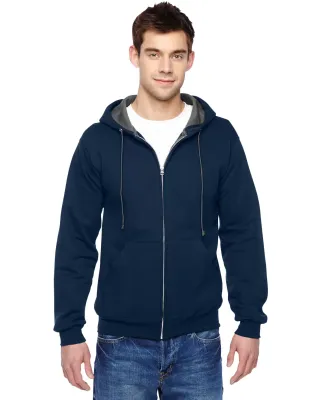 SF73R Fruit of the Loom 7.2 oz. Sofspun™ Full-Zi J. Navy