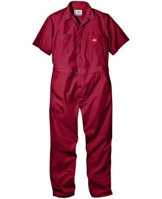 33999 Dickies 5 oz. Short Sleeve Coverall RED _2XL