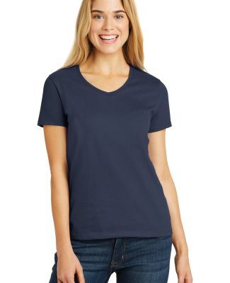 Hanes 5780 Ladies Heavyweight V-neck T-shirt - 578 Navy