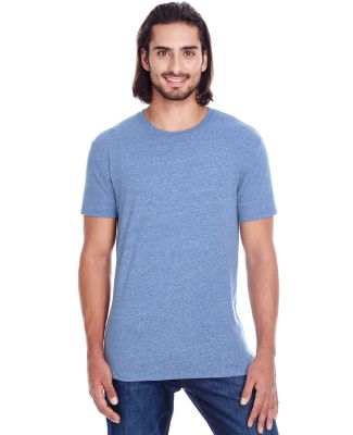 102A Threadfast Apparel Unisex Triblend Short-Slee in Navy triblend