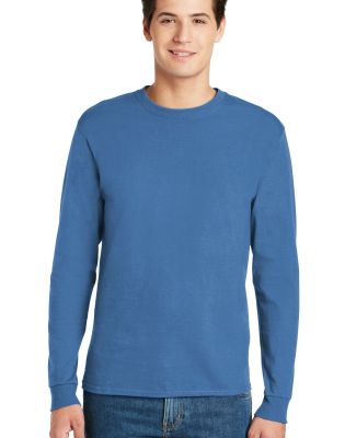 Hanes 5586 Long Sleeve 6.1 T-shirt - 5586  in Carolina blue