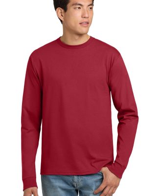 Hanes 5586 Long Sleeve 6.1 T-shirt - 5586  in Deep red