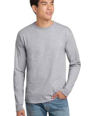 Hanes 5586 Long Sleeve 6.1 T-shirt - 5586  in Light steel