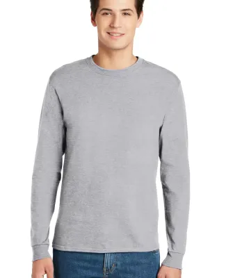 5586 Hanes® Long Sleeve Tagless 6.1 T-shirt - 558 Light Steel