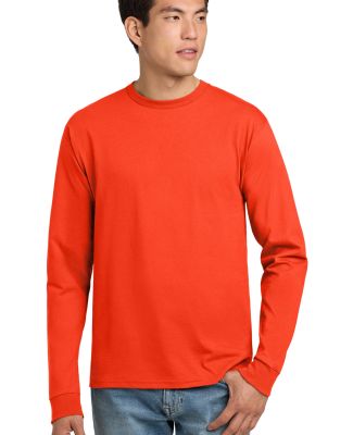 Hanes 5586 Long Sleeve 6.1 T-shirt - 5586  in Orange