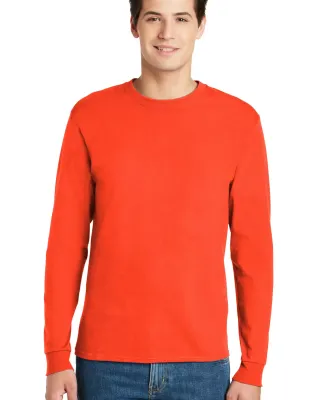 5586 Hanes® Long Sleeve Tagless 6.1 T-shirt - 558 Orange