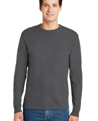 Hanes 5586 Long Sleeve 6.1 T-shirt - 5586  in Smoke grey