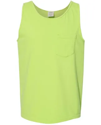 Comfort Colors Tank Top with Pocket 9330  Lime