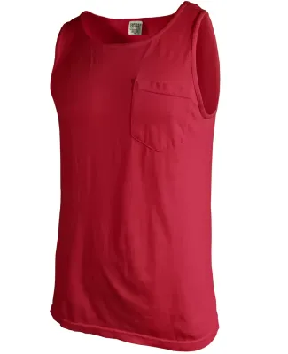 Comfort Colors Tank Top with Pocket 9330  Red