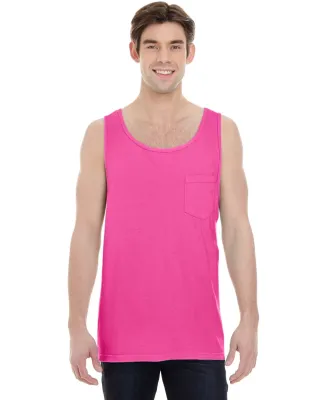 Comfort Colors Tank Top with Pocket 9330  Peony