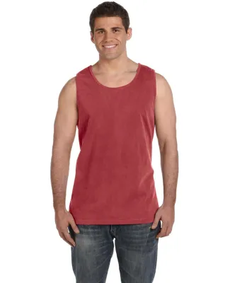 C9360 Comfort Colors Ringspun Garment-Dyed Tank in Brick