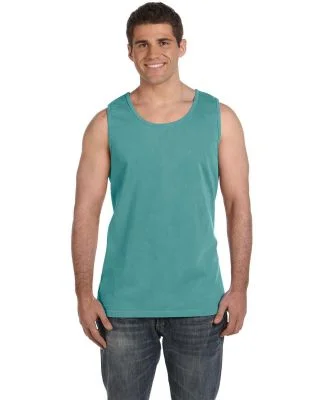 C9360 Comfort Colors Ringspun Garment-Dyed Tank in Seafoam