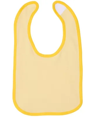 RS1004 Rabbit Skins Infant Jersey Contrast Trim Ve Banana/ Yellow