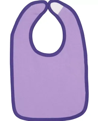 RS1004 Rabbit Skins Infant Jersey Contrast Trim Ve Lavender/ Purple