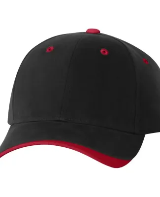 9960 Sportsman  - Dominator Cap -  Black/ Red