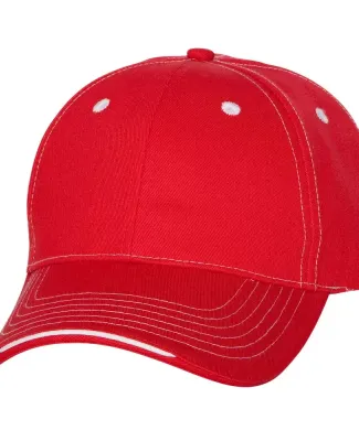 9500 Sportsman  - Tri-Color Cap -  Red