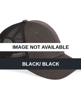 Sportsman 9310 - Marled Mesh Back Cap Black/ Black