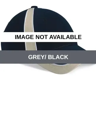 9400 Sportsman  - Striper Cap -  Grey/ Black