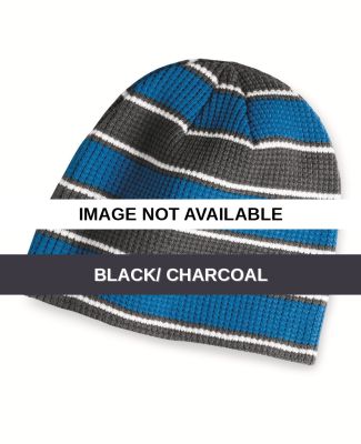 SP50 Sportsman  - Waffle Knit Cap -  Black/ Charcoal