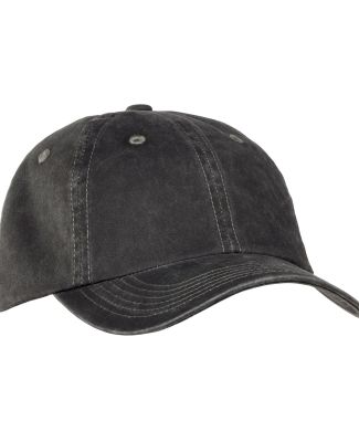 PWU  Port Authority Garment Washed Cap in Black