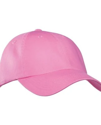 PWU  Port Authority Garment Washed Cap in Bright pink