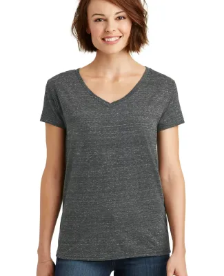 DM465 - District Made Ladies Cosmic Relaxed V-Neck Black/Grey Cos