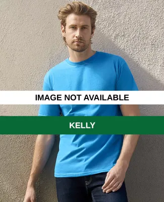 1701R Adult Ringspun Cotton T-Shirt Kelly