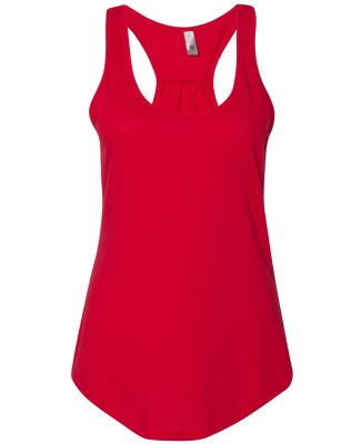 6338 Next Level Ladies' Gathered Racerback Tank in Red