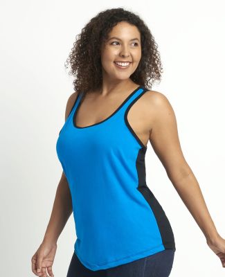 1534 Next Level Ladies Ideal Colorblock Racerback Tank Catalog