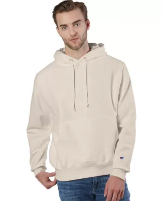 Champion S1051 Reverse Weave Hoodie in Sand