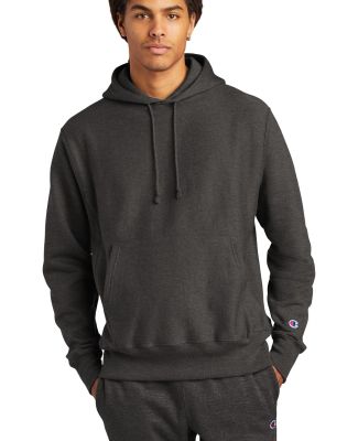 Champion S1051 Reverse Weave Hoodie in Charcoal heather