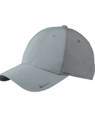 779797 Nike Golf Swoosh Legacy 91 Cap in Cool gry/dk gy