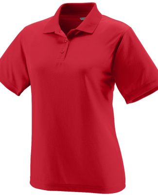 5097 Augusta Ladies' Wicking Mesh Sport Polo in Red