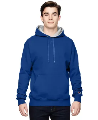 Champion S1781 Cotton Max Pullover Hoodie sweatshi in Athletic royal