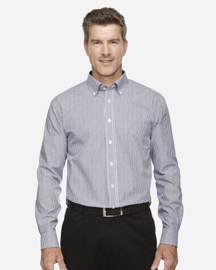 D645 Devon & Jones Men's Crown Collection™ Banke in Navy