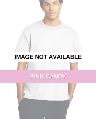 Champion T105 Logo Heritage Jersey T-Shirt Pink Candy