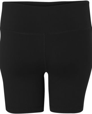 W6507 All Sport Ladies' Fitted Short Black
