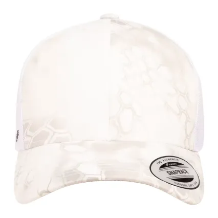 Yupoong 6606 Retro Trucker Hat in Kryptek wraith