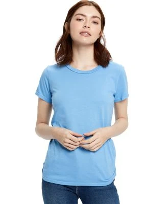 US Blanks US100 Women's Jersey T-Shirt in Big blue