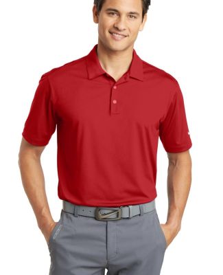Nike Golf 637167  Dri-FIT Vertical Mesh Polo University Red