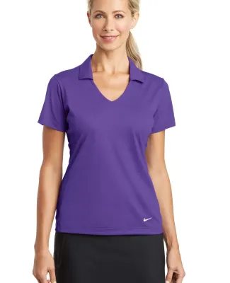 Nike Golf 637165  Ladies Dri-FIT Vertical Mesh Pol Court Purple