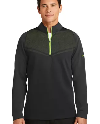 Nike Golf 779803  Therma-FIT Hypervis 1/2-Zip Cove Black/Chartrs