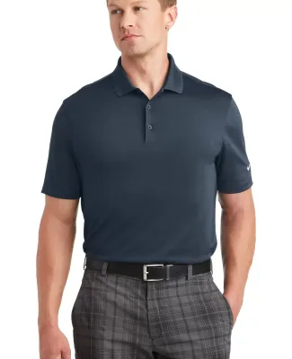 Nike Golf 838956  Dri-FIT Players Polo with Flat K Navy