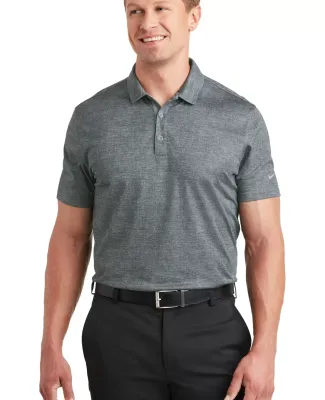 Nike Golf 838965  Dri-FIT Crosshatch Polo Cool Grey/Anth